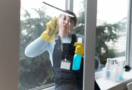 Nettoyage de vitres intérieures et extérieures à Faye